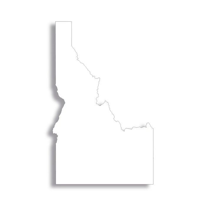 Vector Flag of Idaho - Outline