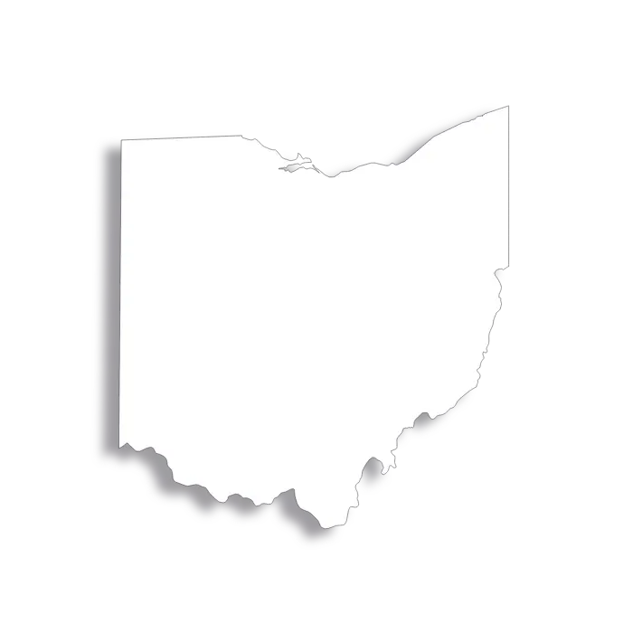 Vector Flag of Ohio - Outline