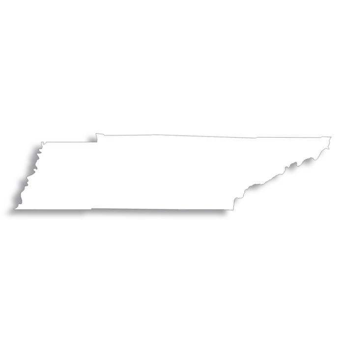Vector Flag of Tennessee - Outline