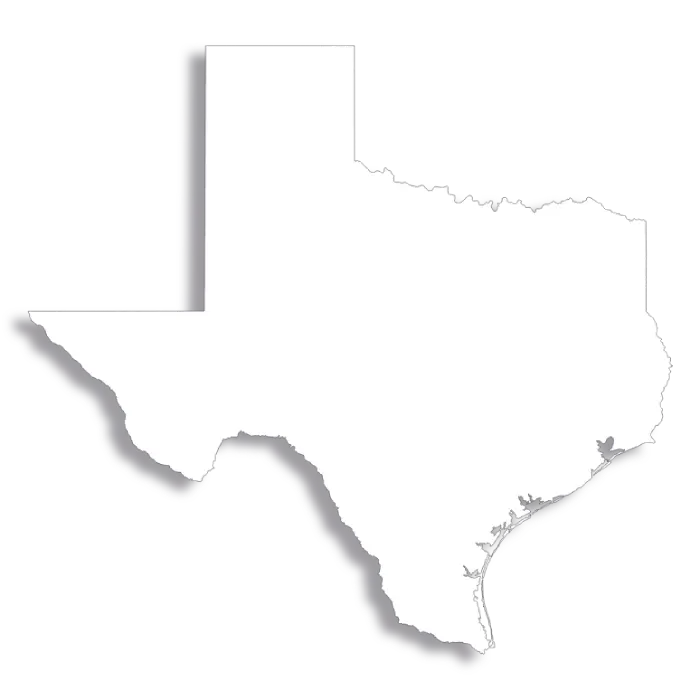 Vector Flag of Texas - Outline