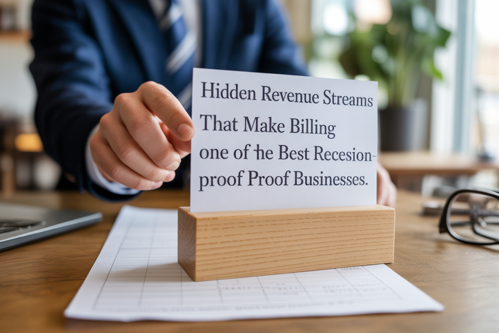 The Hidden Revenue Streams That Make Billing One of the Best Recession-Proof Businesses