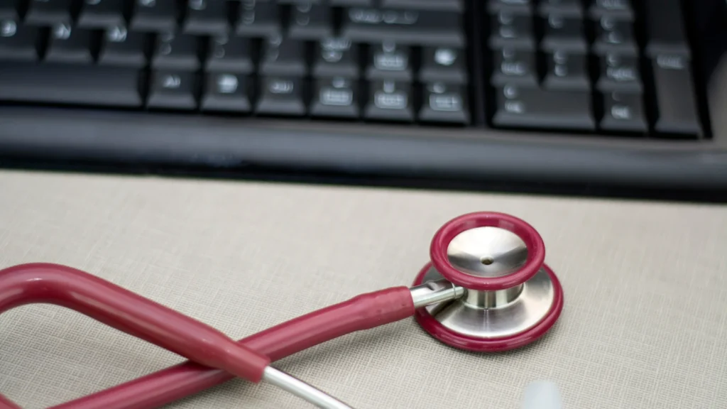 Billing specialist reviewing denied insurance claims and appeals
